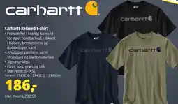 10-4 Byggecenter Carhartt Relaxed t-shirt tilbud