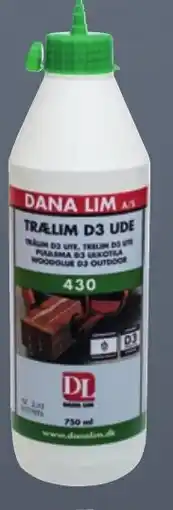 10-4 Byggecenter Dana trælim D3 ude 430 tilbud