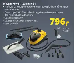 10-4 Byggecenter Wagner Power Steamer 915E tilbud