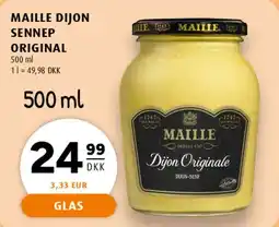 Scandinavian Park Maille Dijon Sennep Original 500 ml tilbud