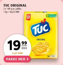 Scandinavian Park TUC Original (pakke med 3) tilbud
