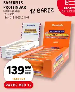 Scandinavian Park Barebells Proteinbar (pakke) tilbud