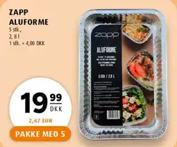 Scandinavian Park Zapp Aluforme (pakke med 5) tilbud