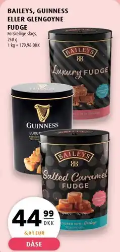 Scandinavian Park Baileys, Guinness eller lignende Fudge tilbud