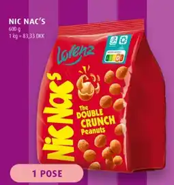 Scandinavian Park Nic Nac's Double Crunch Peanuts tilbud