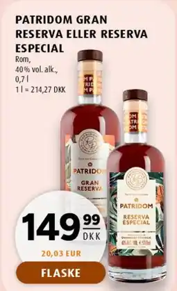 Scandinavian Park Patridom Gran Reserva / Reserva Especial tilbud
