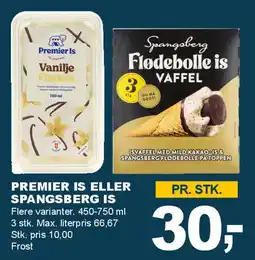 Let-Køb Premier Is / Spangsberg Is tilbud