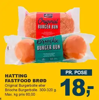 Let-Køb Hatting Fastfood Brød tilbud