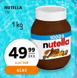 Scandinavian Park NUTELLA 1 kg tilbud