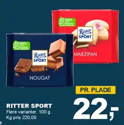 Let-Køb Ritter Sport tilbud