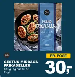 Let-Køb Gestus Middags-frikadeller tilbud