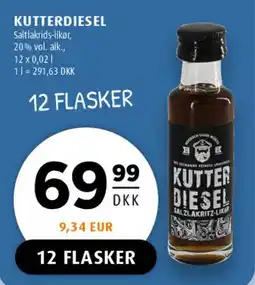 Scandinavian Park Kutterdiesel (12 flasker) tilbud