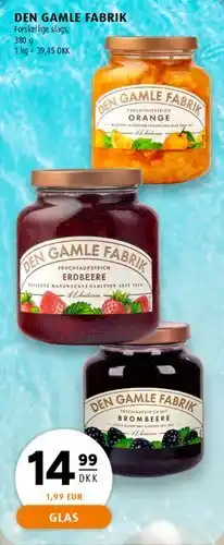 Scandinavian Park DEN GAMLE FABRIK (syltetøj/marmelade) tilbud