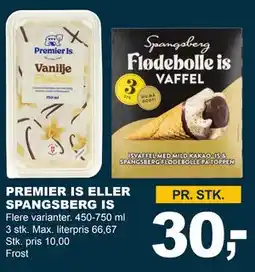 Let-Køb PREMIER IS ELLER SPANGSBERG IS tilbud