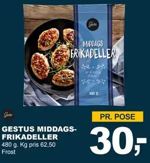 Let-Køb GESTUS MIDDAGSFRIKADELLER tilbud