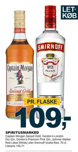 Let-Køb SPIRITUSMARKED tilbud