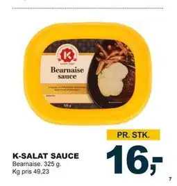 Let-Køb K-SALAT SAUCE tilbud