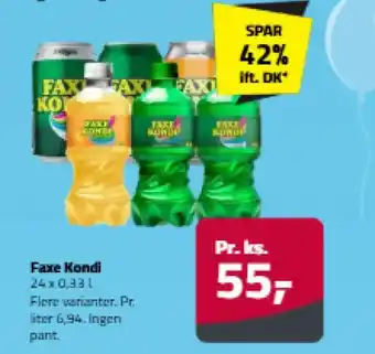 Fleggaard Faxe Kondi tilbud