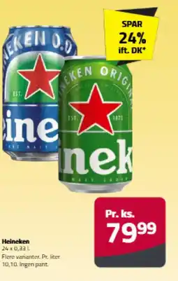 Fleggaard Heineken tilbud