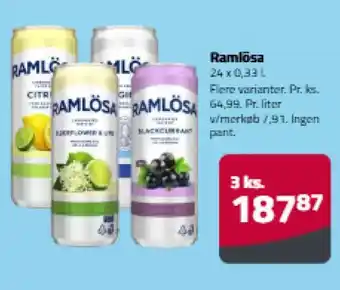 Fleggaard Ramlösa tilbud