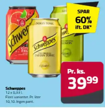 Fleggaard Schweppes tilbud