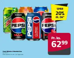 Fleggaard Pepsi, Mirinda el. Mountain Dew tilbud