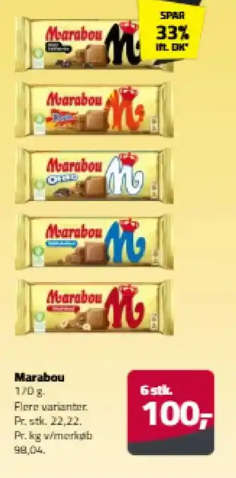 Fleggaard Marabou tilbud