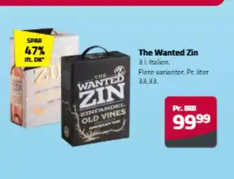 Fleggaard The Wanted Zin tilbud