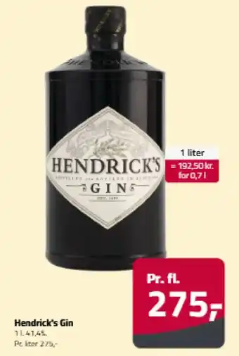 Fleggaard Hendrick's Gin tilbud