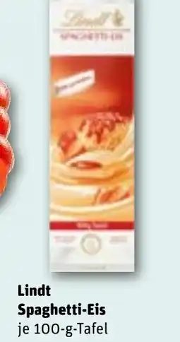 REWE DE Lindt Spaghetti-Eis tilbud