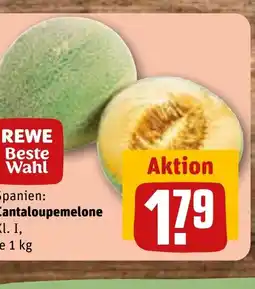 REWE DE REWE Beste Wahl Spanien: Cantaloupemelone tilbud
