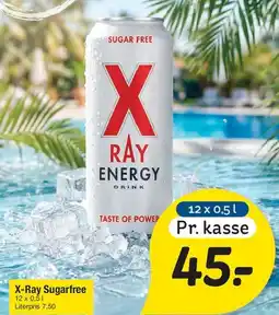 Fakta Tyskland X-Ray Sugarfree Energy tilbud