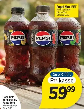 Fakta Tyskland Pepsi Max PET tilbud
