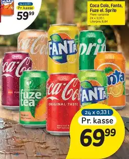 Fakta Tyskland Coca Cola / Fanta / Fuze Tea / Sprite tilbud