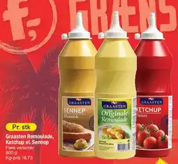 Fakta Tyskland Graasten Remoulade / Ketchup / Sennep tilbud