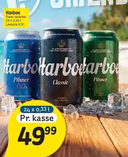 Fakta Tyskland Harboe (Pilsner / Classic) tilbud