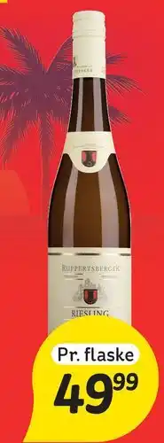 Fakta Tyskland Ruppertsberger Riesling (Pfalz) tilbud