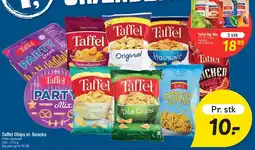 Fakta Tyskland Taffel Chips & Snacks tilbud