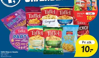 Fakta Tyskland Taffel Chips & Snacks tilbud