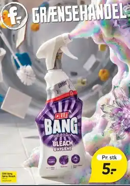 Fakta Tyskland Cillit Bang Bleach & Hygiene (spray) tilbud