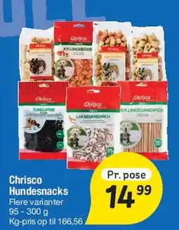 Fakta Tyskland Chrisko Hundesnacks tilbud