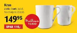 Kop & Kande Krus (4 stk.) tilbud