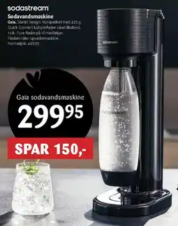 Kop & Kande Gaia sodavandsmaskine tilbud