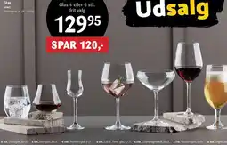 Kop & Kande Glas (4 eller 6 stk.) tilbud