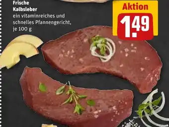 REWE DE Frische Kalbsleber tilbud
