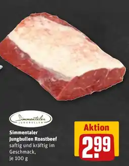 REWE DE Simmentaler Jungbullen Roastbeef tilbud