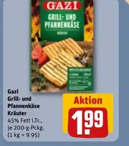 REWE DE Gazi Grill- und Pfannenkäse tilbud