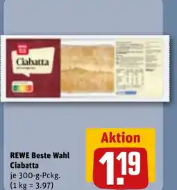 REWE DE REWE Beste Wahl Ciabatta tilbud