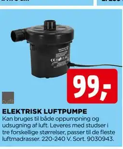 jem & fix ELEKTRISK LUFTPUMPE tilbud