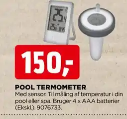 jem & fix POOL TERMOMETER tilbud